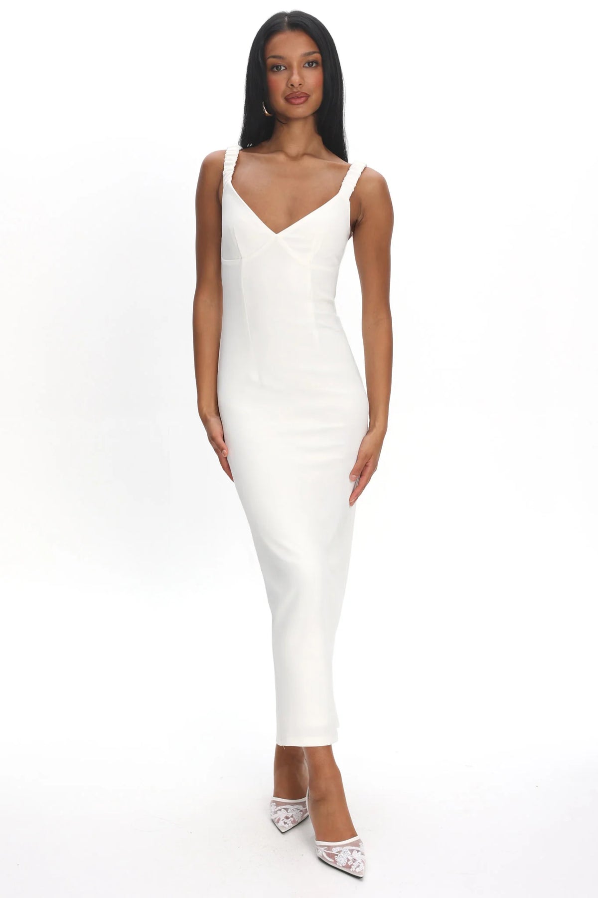 Eala Maxi Dress Off White
