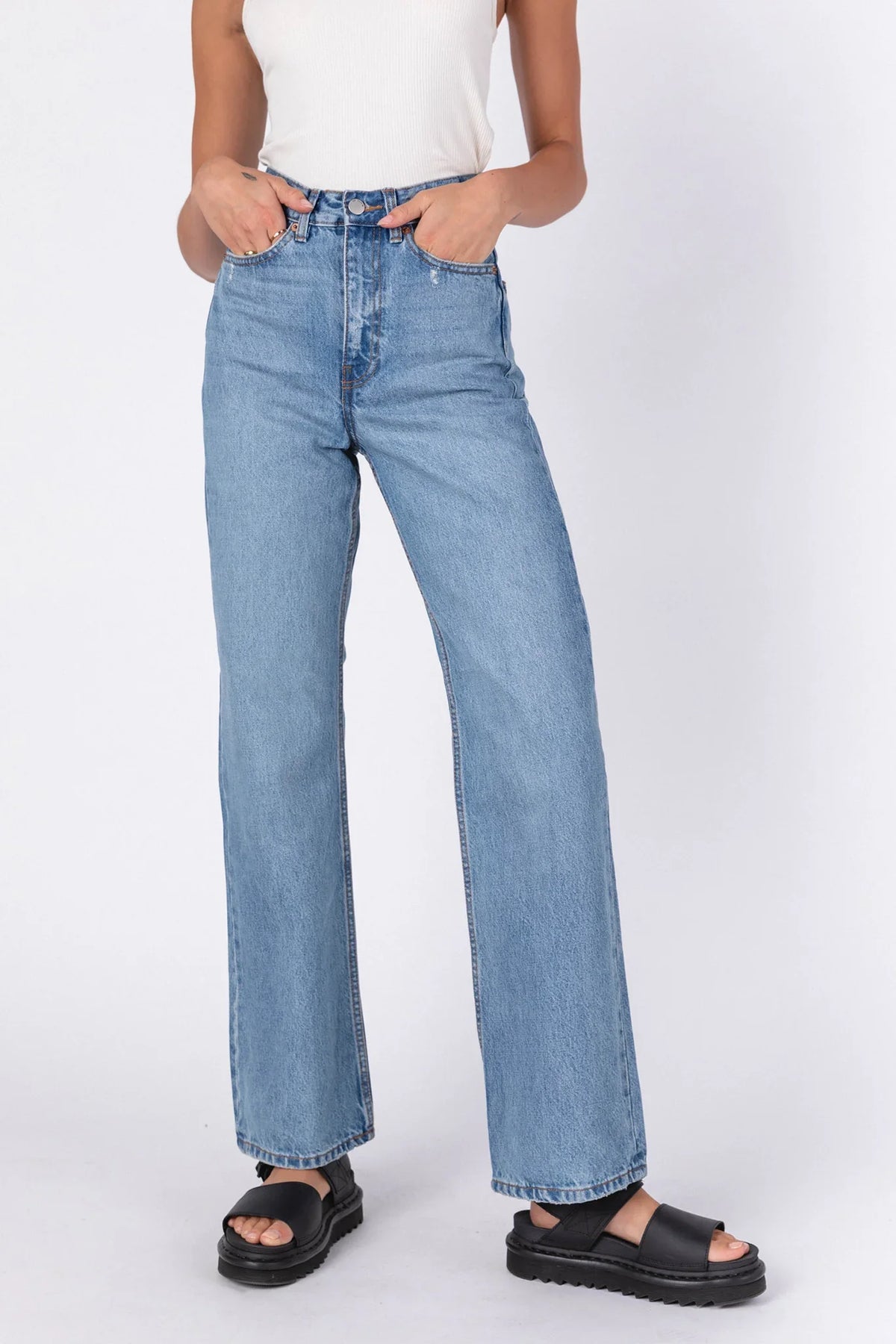 DR DENIM Echo Jeans Blue Jay