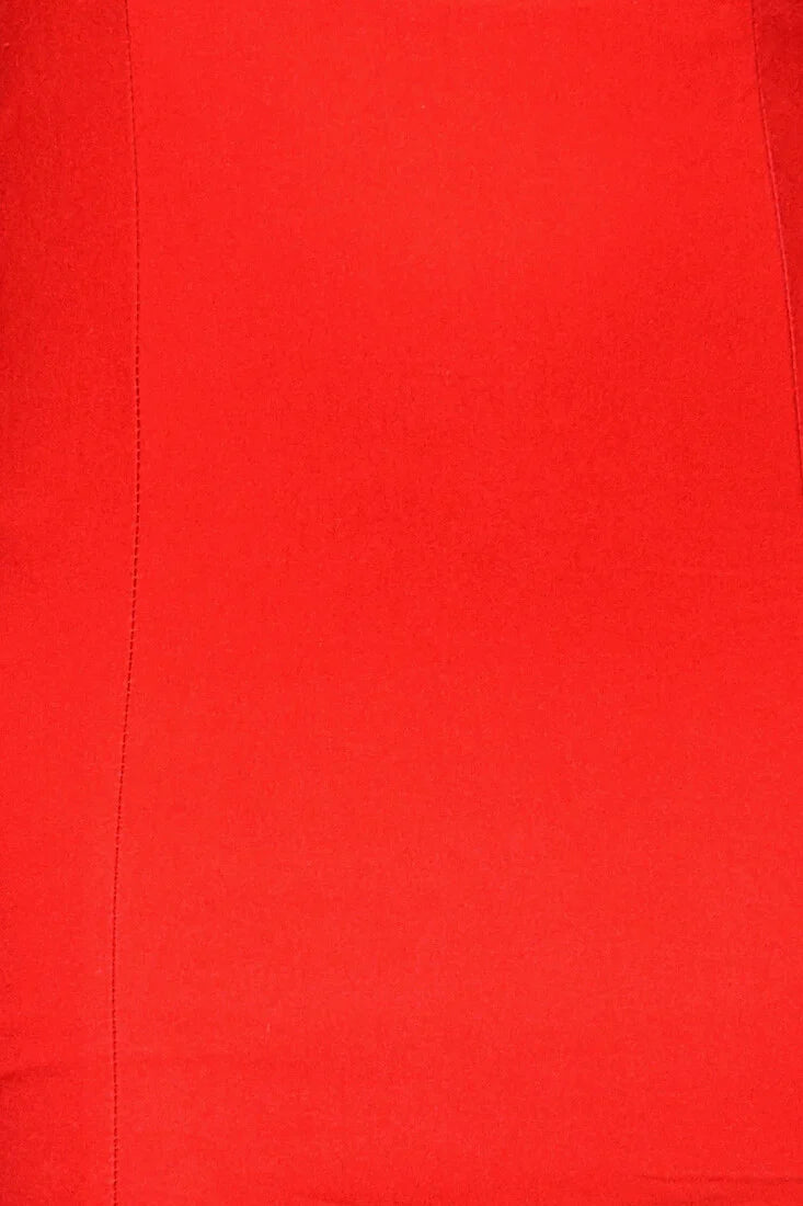 Alina Elegant Bodycon Dress Bright Red
