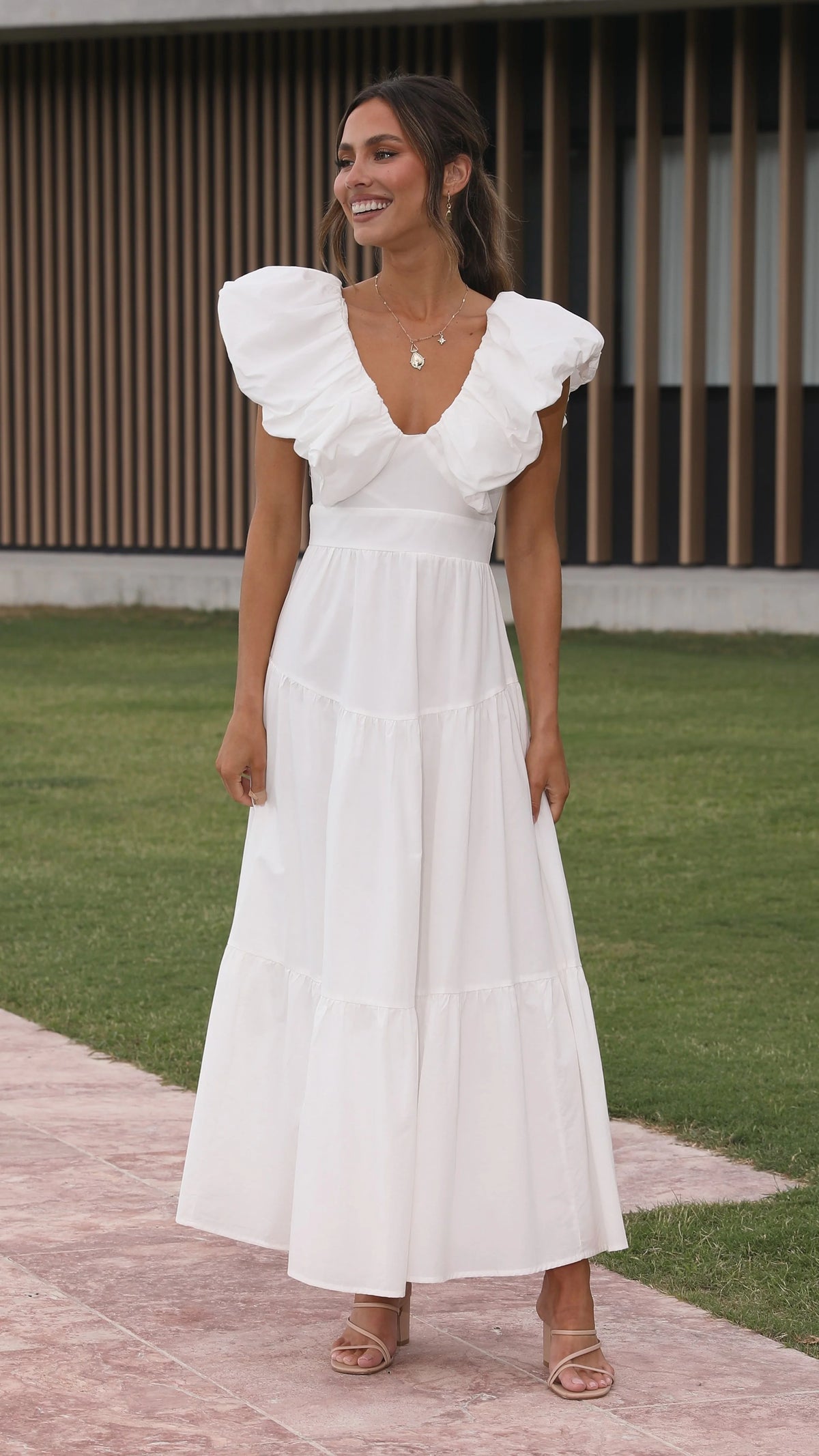 Emma Maxi Dress - White