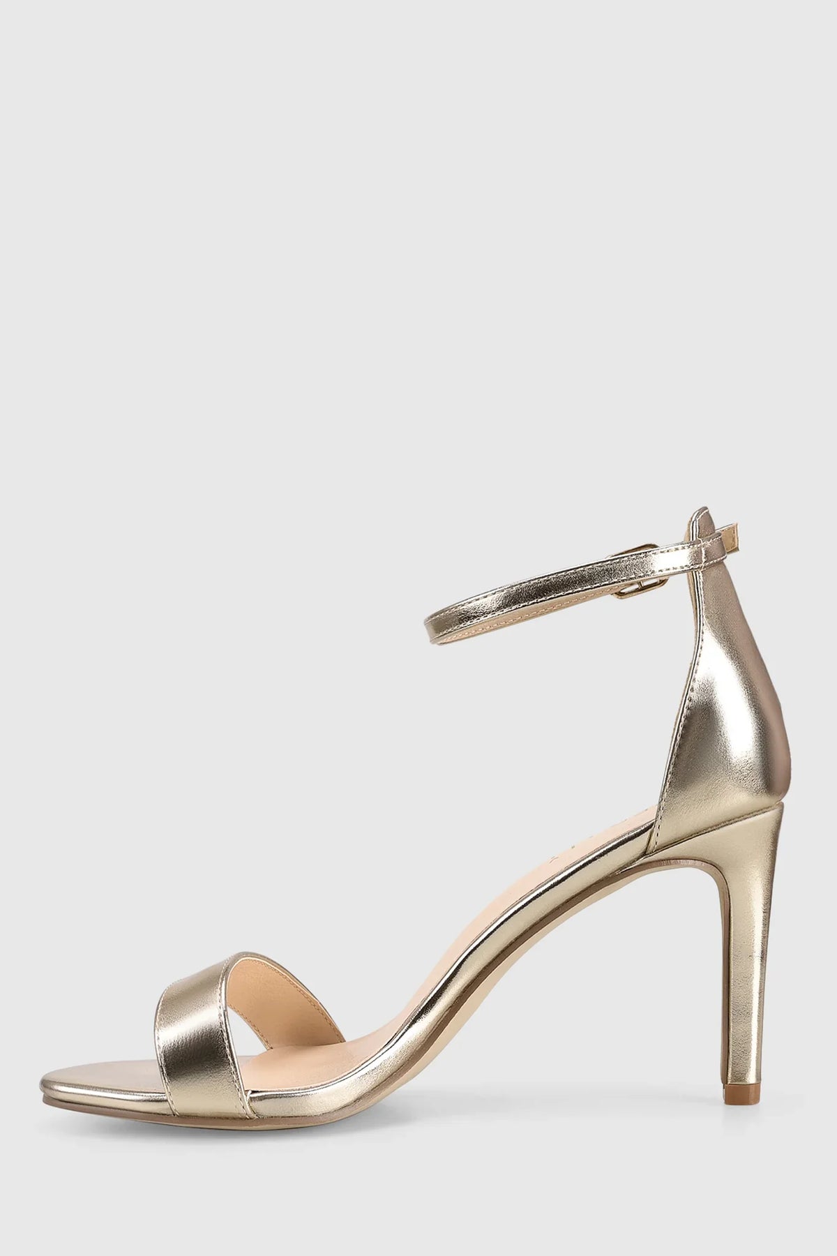 VERALi Mattie Strappy Heels Champagne Smooth