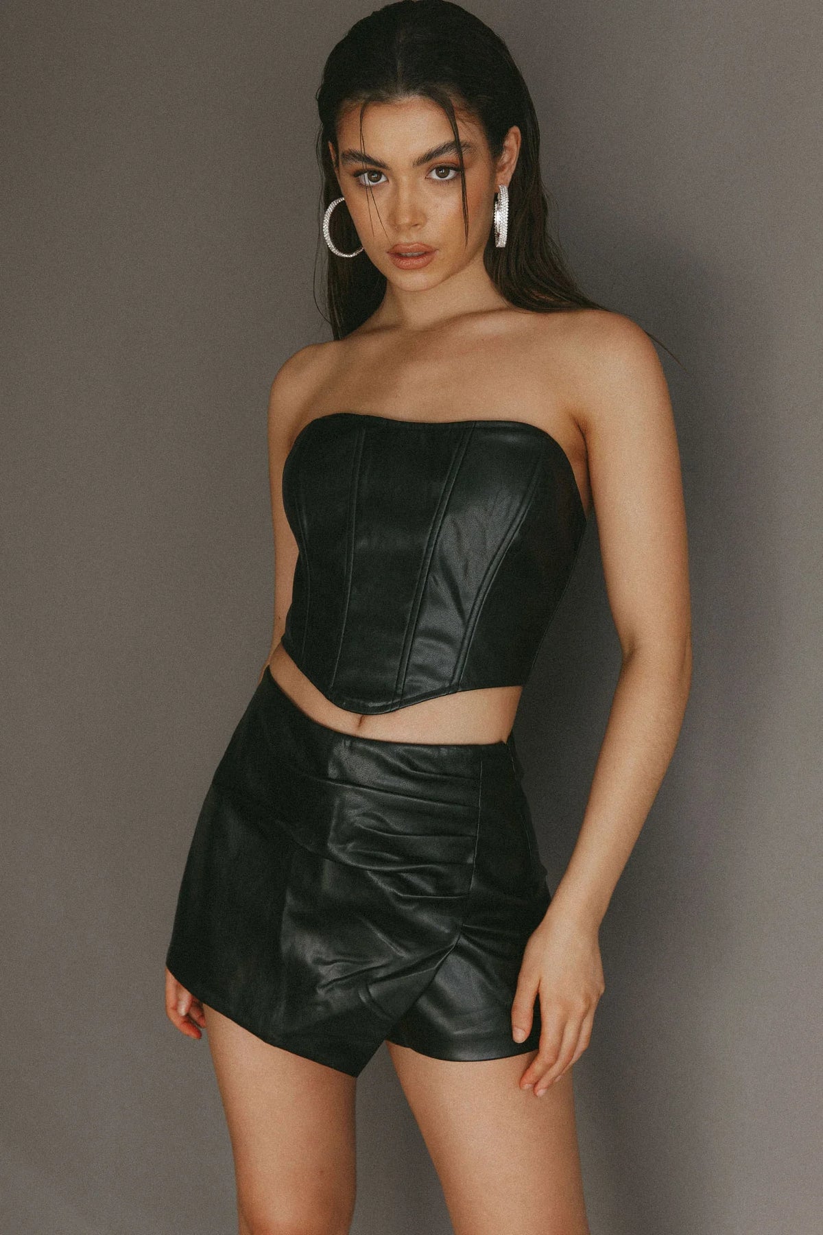 Hannalore Corset Top Black