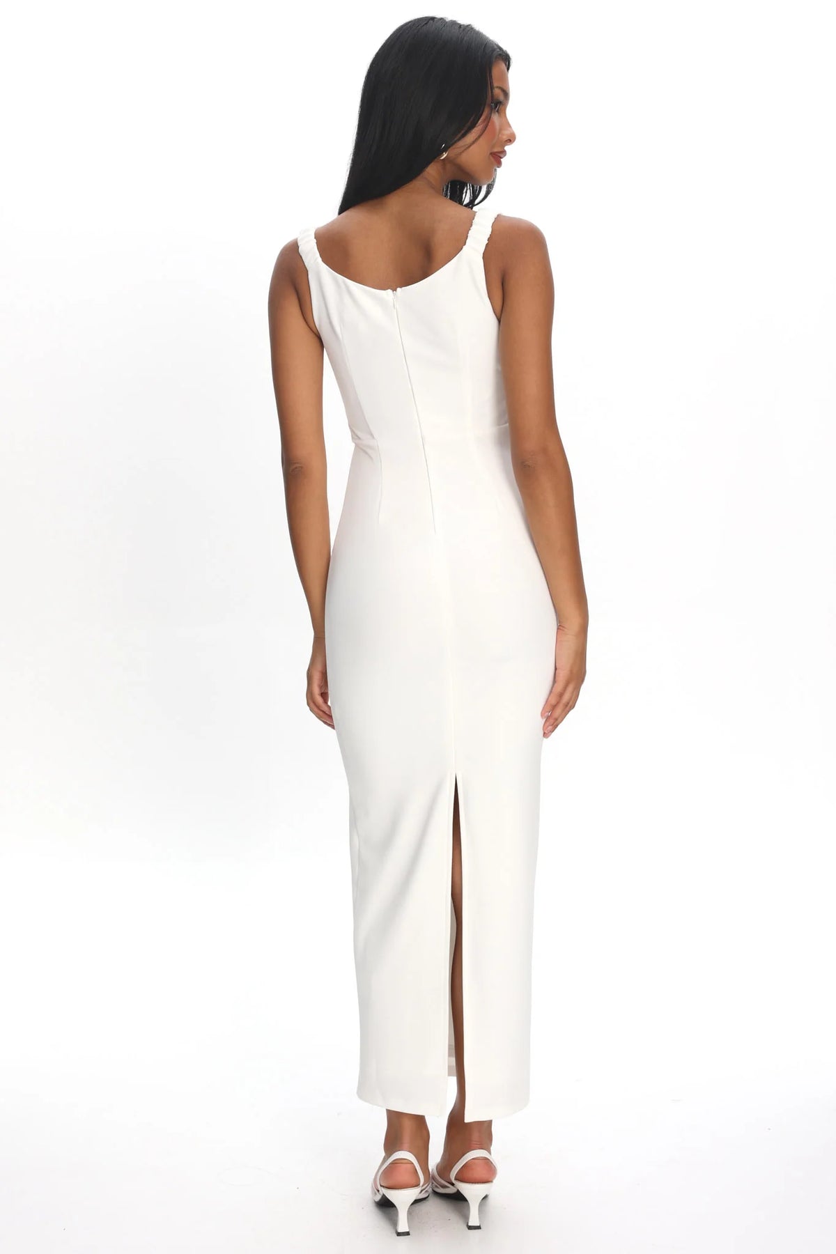 Eala Maxi Dress Off White