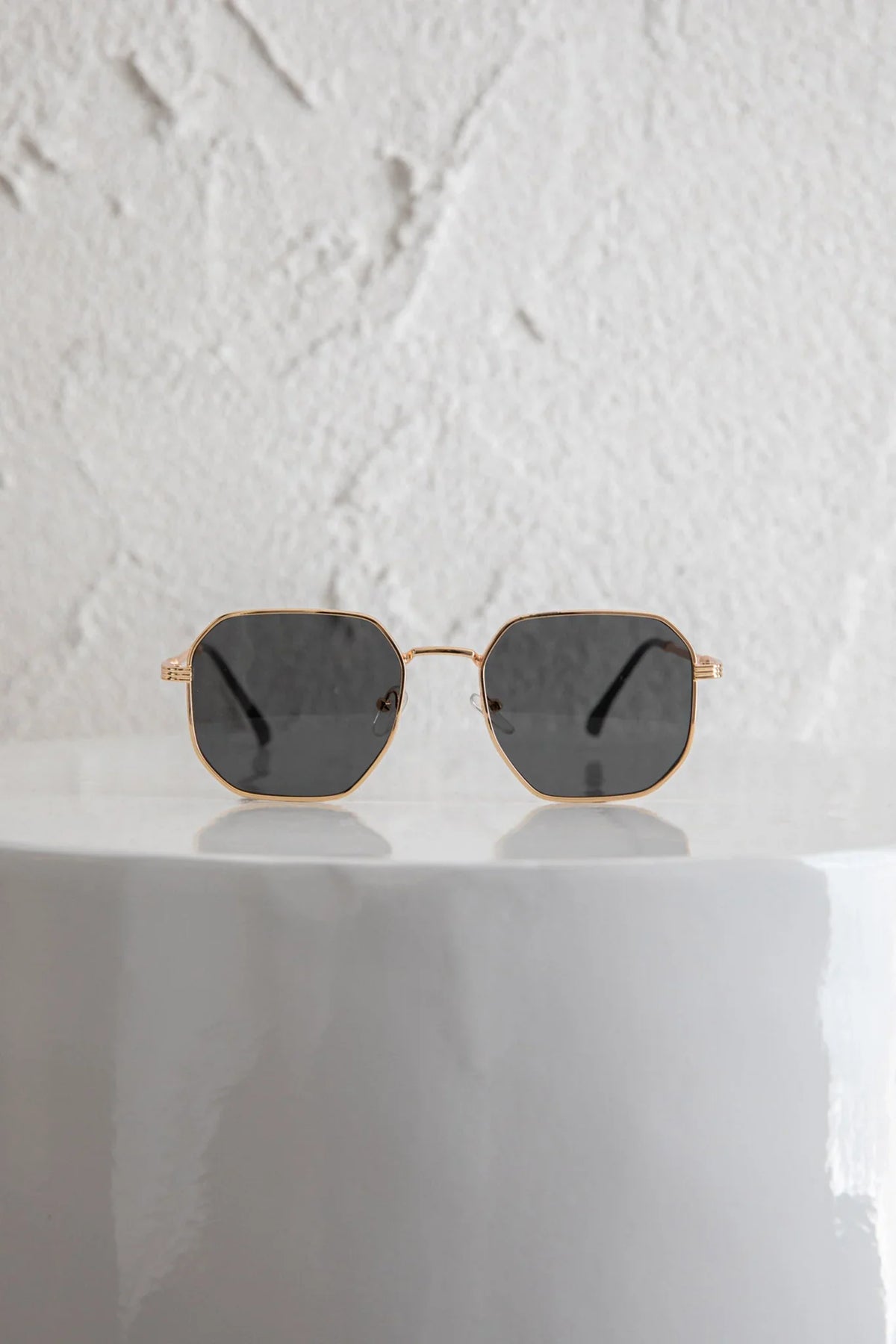Sahara Aviator Sunglasses Black