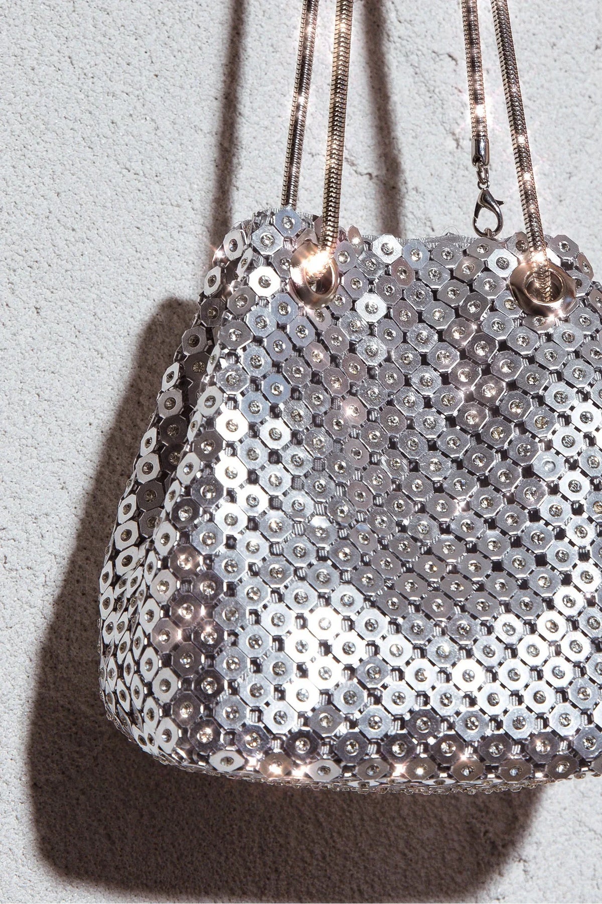 Trixie Chainmail Bag Silver