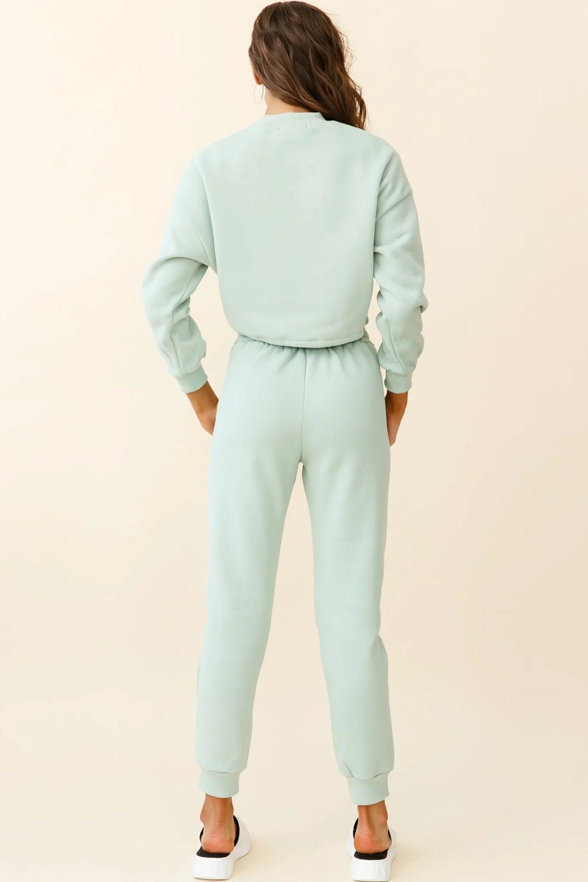 Monterey Elasticated Waist Jogger Pants Green