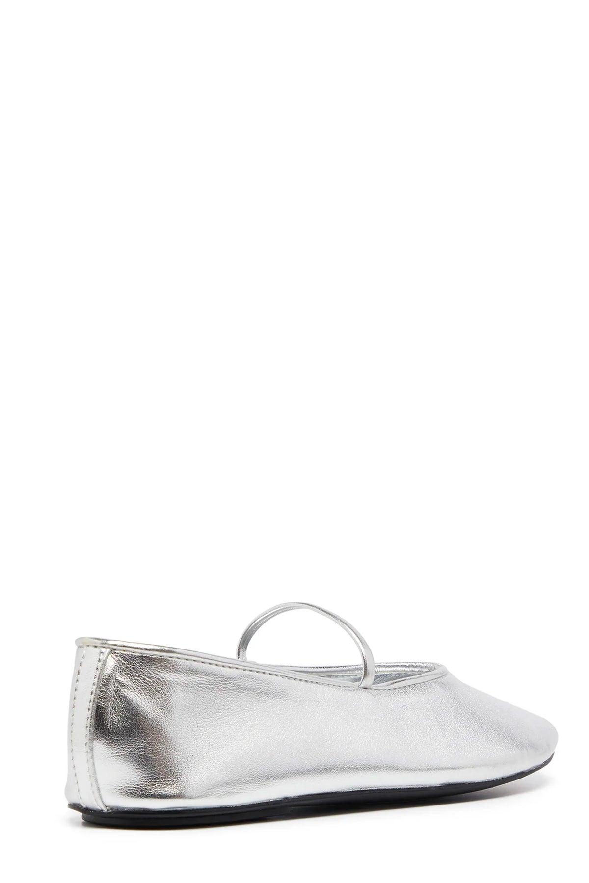 THERAPY Moncherri Ballet Flat Silver Smooth