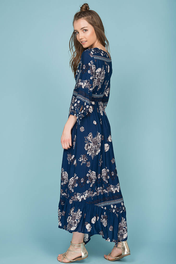 Zaika Maxi Dress Navy