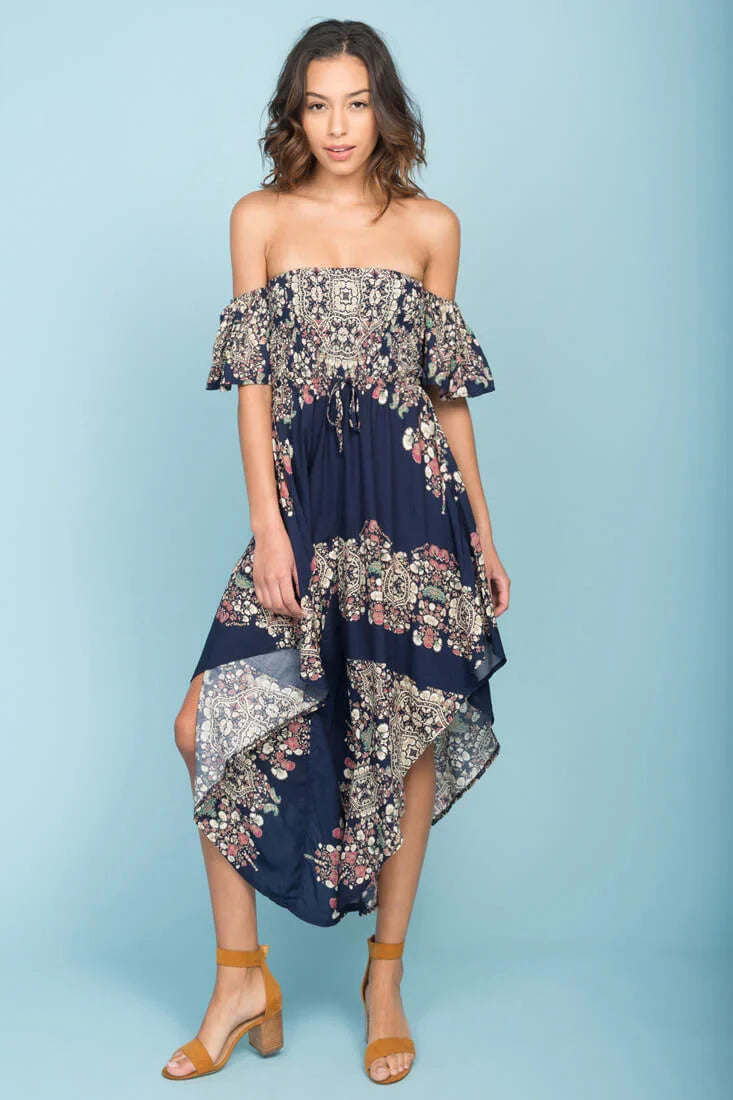 Ophelia Casual Jumpsuit Navy