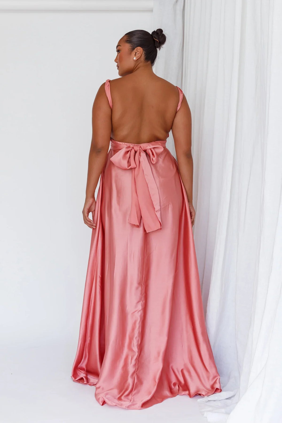 Ariana Multiway Maxi Dress Rose