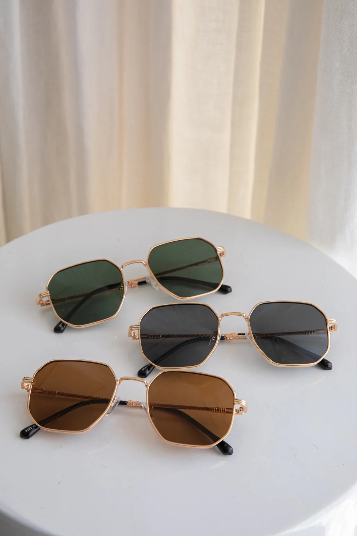 Sahara Aviator Sunglasses Black