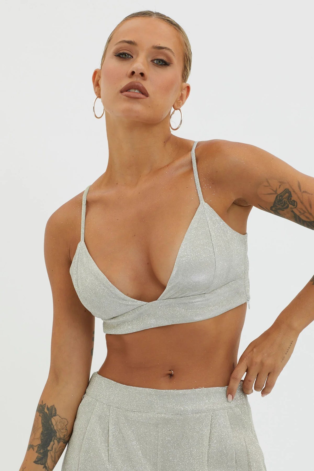 Joyeux Bralette Top Champagne