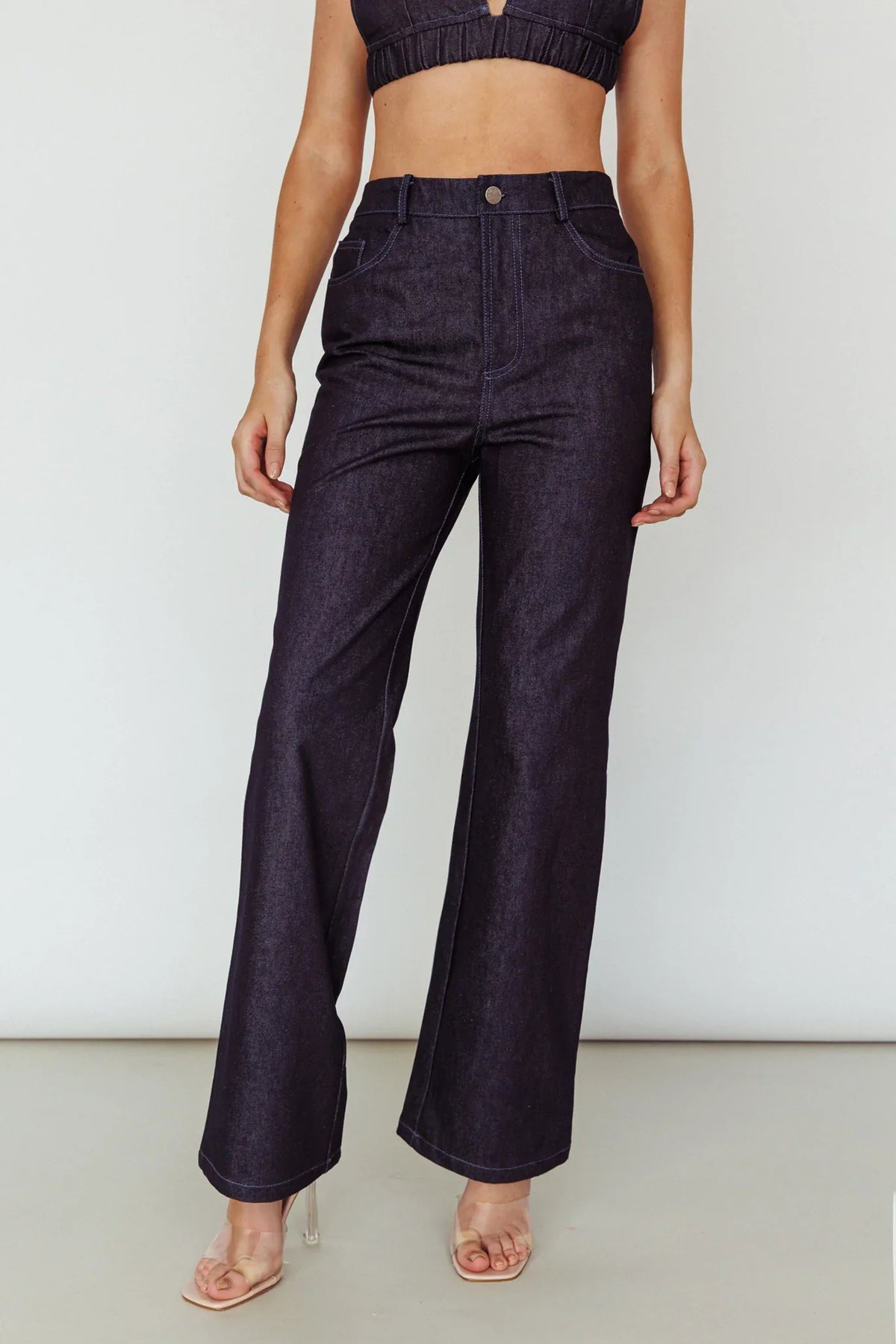 Isalei Straight Leg Pants Denim