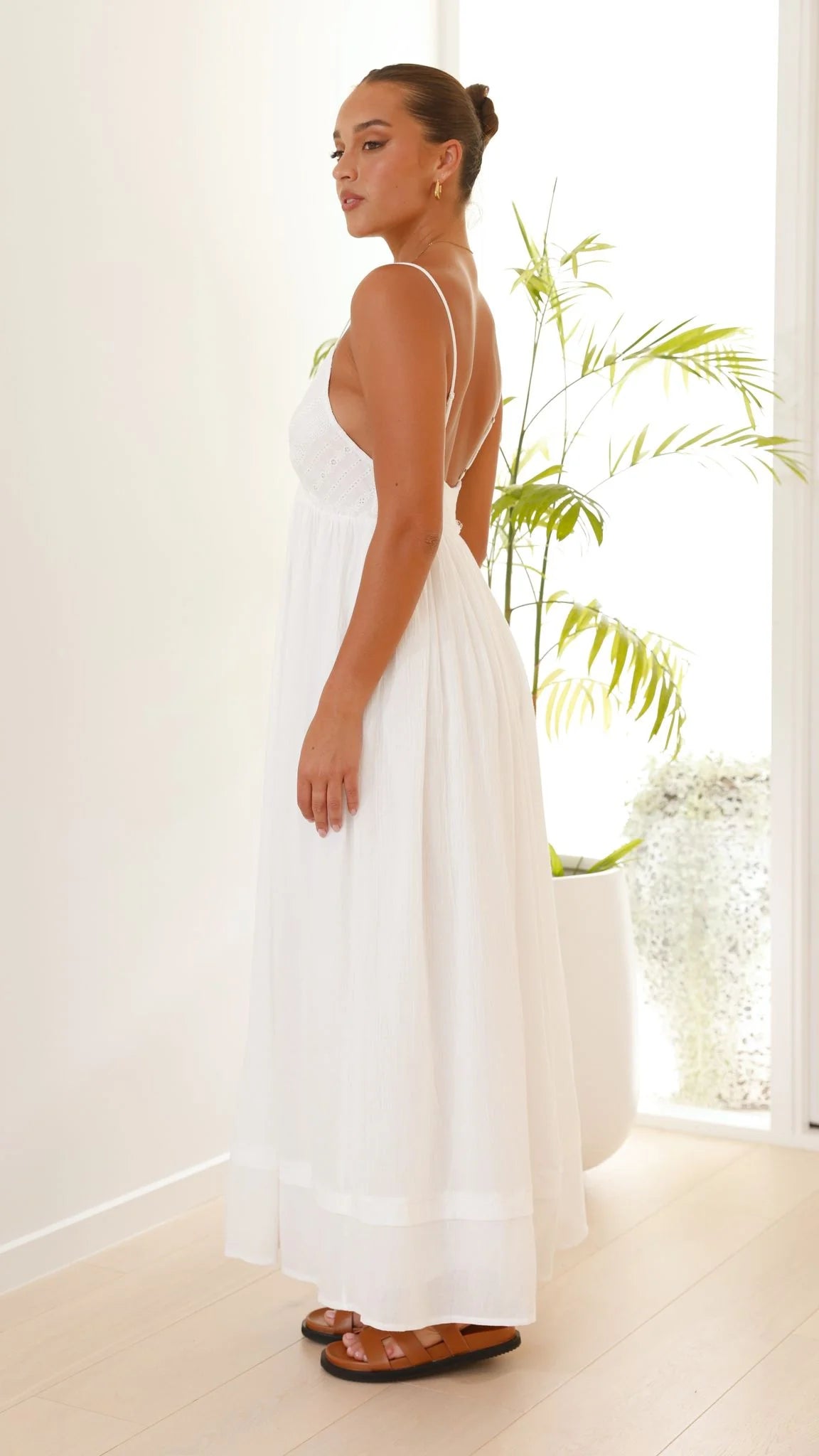 Elouise Maxi Dress - White