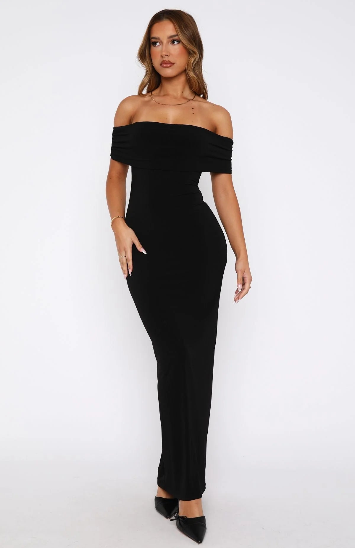 Truth Over Lies Maxi Dress Black